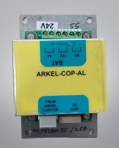COP ARKEL RECOWALL TOUCH 1' ROUND DOT RED 200x1000 AUTO DOOR 24V + B-ARKEL COP AL6